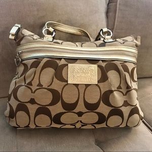 Coach Zipper Tote, Large